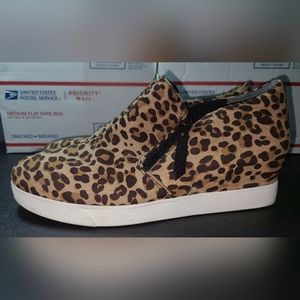 Dr. Scholl's Shoes Womens Its All Good Faux Suede Slip-On Wedge Sneaker size 11